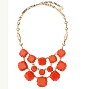 Chunky navy blue necklace